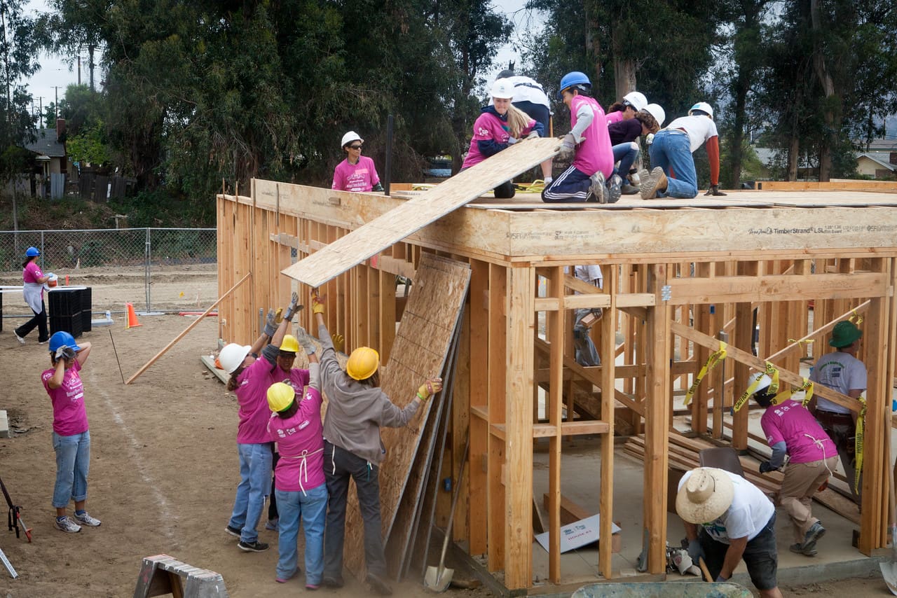 Women Build home
